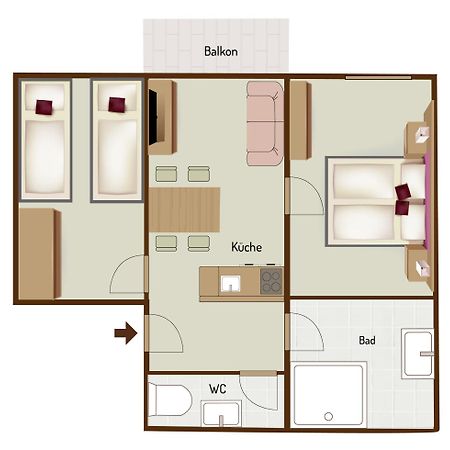 Koeflerhof Appartements Sankt Leonhard im Pitztal Luaran gambar