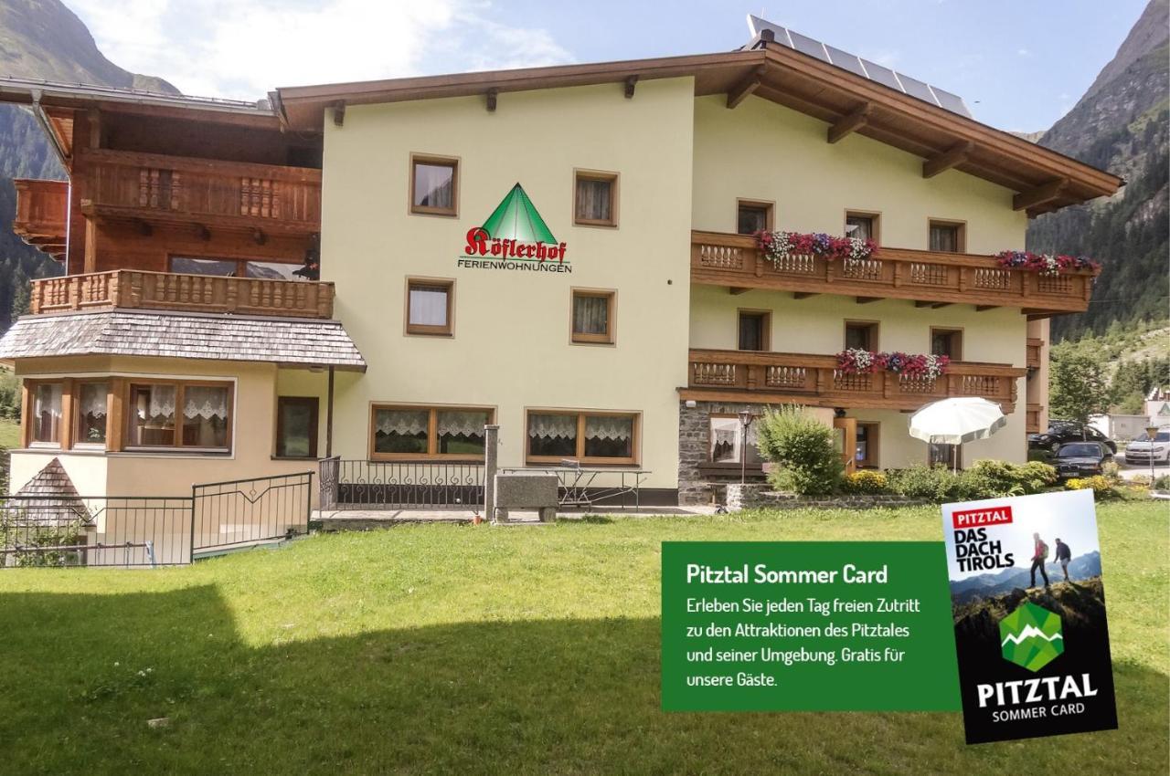 Koeflerhof Appartements Sankt Leonhard im Pitztal Luaran gambar