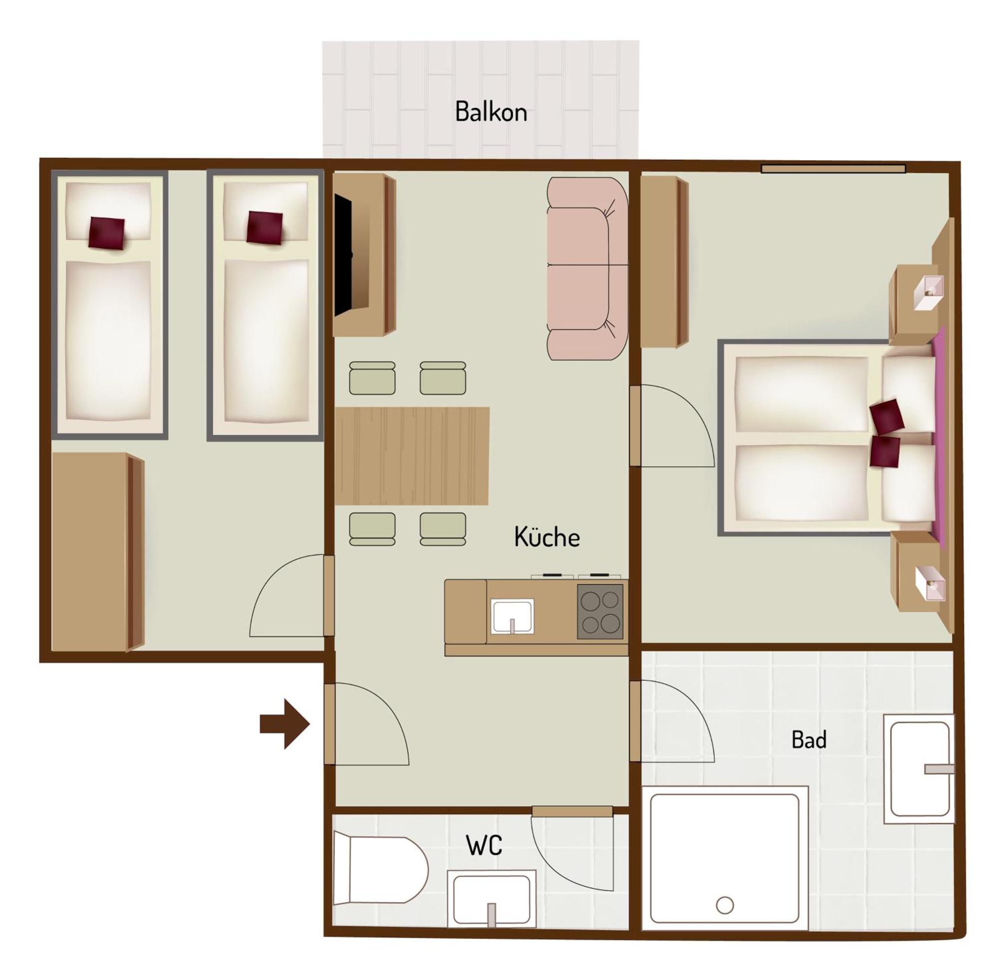 Koeflerhof Appartements Sankt Leonhard im Pitztal Luaran gambar